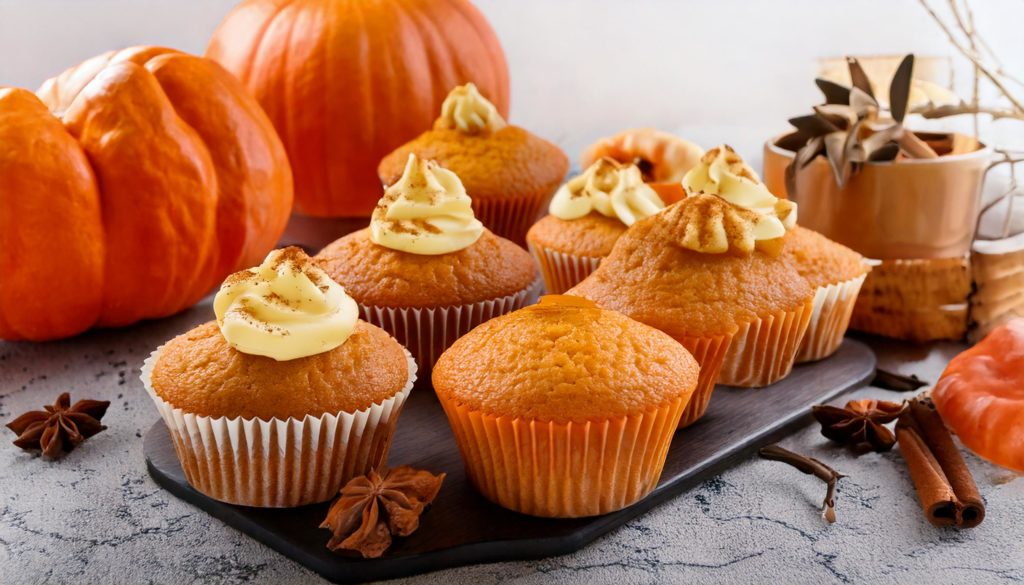 Muffins de calabaza