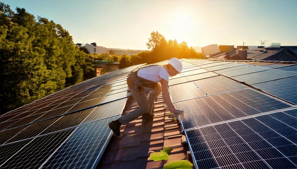 Instalador de paneles solares