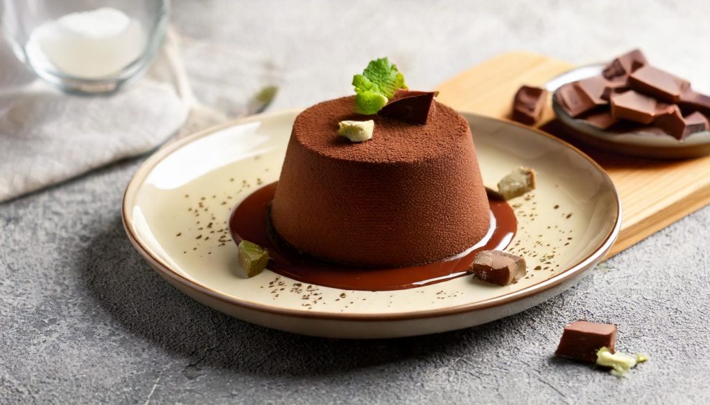 Mousse de chocolate con tofu silken