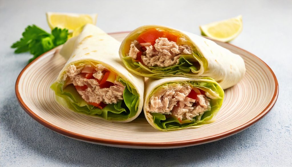 Wraps de atún